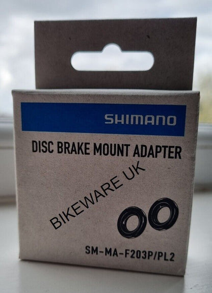 Shimano SM-MA-F203P Adapter Screws - 200mm Post fork mount to 203mm ESMMAF203PPL