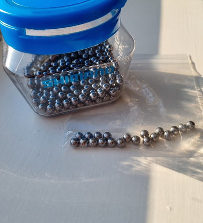 Genuine Shimano Steel Balls 3/16" (20 pieces) - Shimano part no: Y00091210