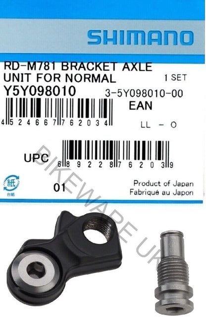 Genuine Shimano Deore XT RD-M781/786 Bracket Axle Unit - Normal Type - Y5Y098010