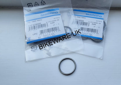 Genuine Shimano Hollowtech II Axle FC-7800 O-Ring Crank Arm Y1F316000 (1X Piece)