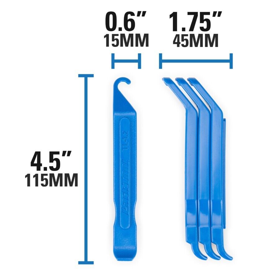 PARK TOOL Lever TL-1.2 C - Tyre Removal Tool (Set of 3)