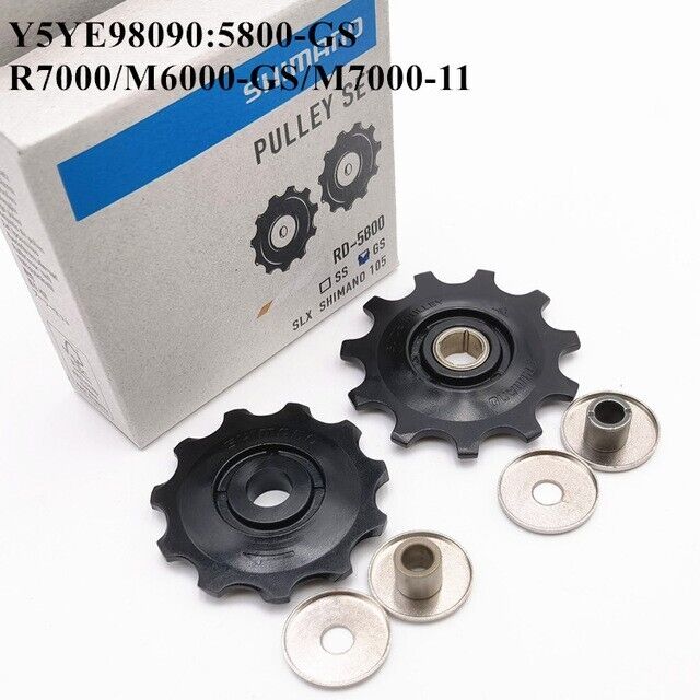 Genuine Shimano 105 RD-5800-GS (Medium Cage) 11-Speed Pulley Set Y5YE98090