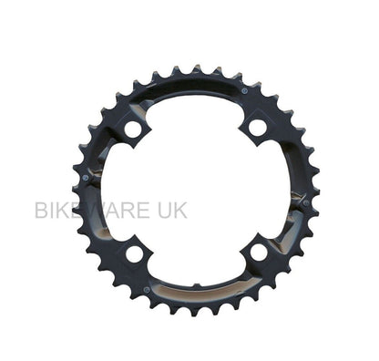 Genuine Shimano DEORE FC-M590/FC-M591 Chainring 36T 9 Speed – Black - Y1LD98090