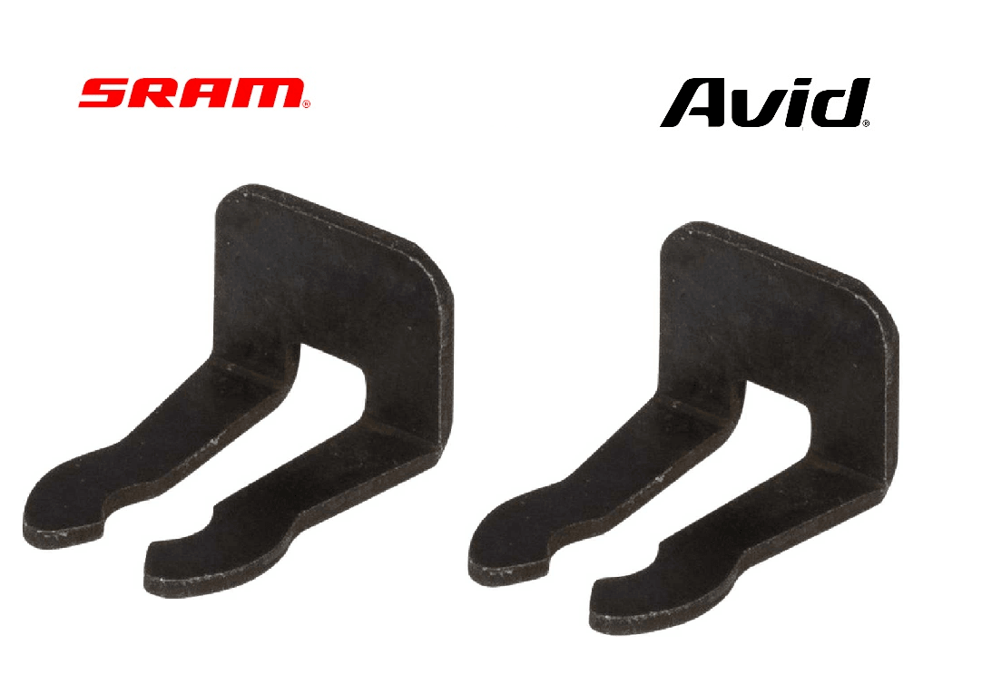 Elvedes for SRAM / AVID Disc Brake Pad Bolt Locking Clip / Retainer (Pair)