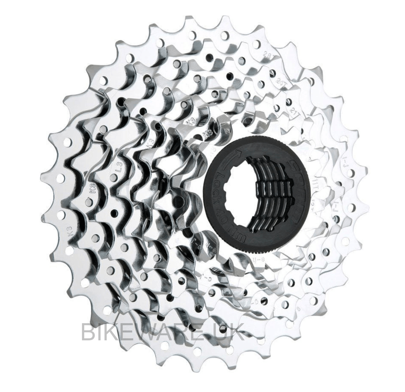 Boxed SRAM PG-850 8 Speed Cassette PowerGlide II 11-32 - Silver