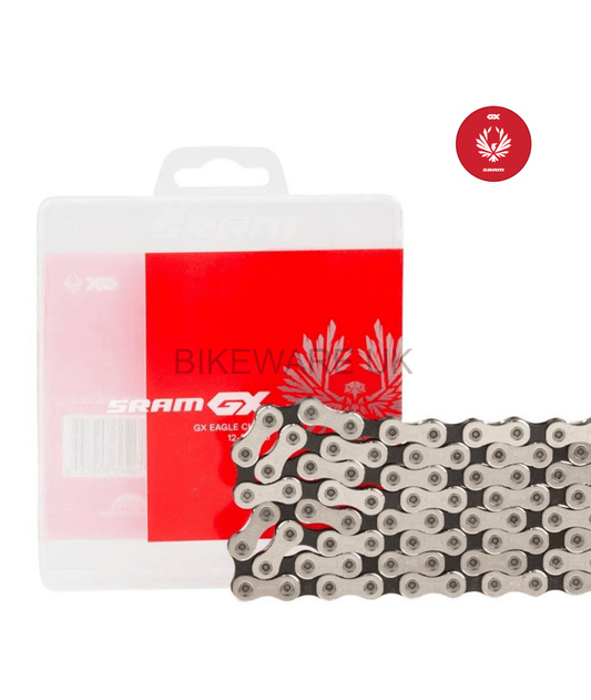 Genuine Boxed SRAM GX Eagle Chain 12-speed 126 links Silver/Black (PC-GX)