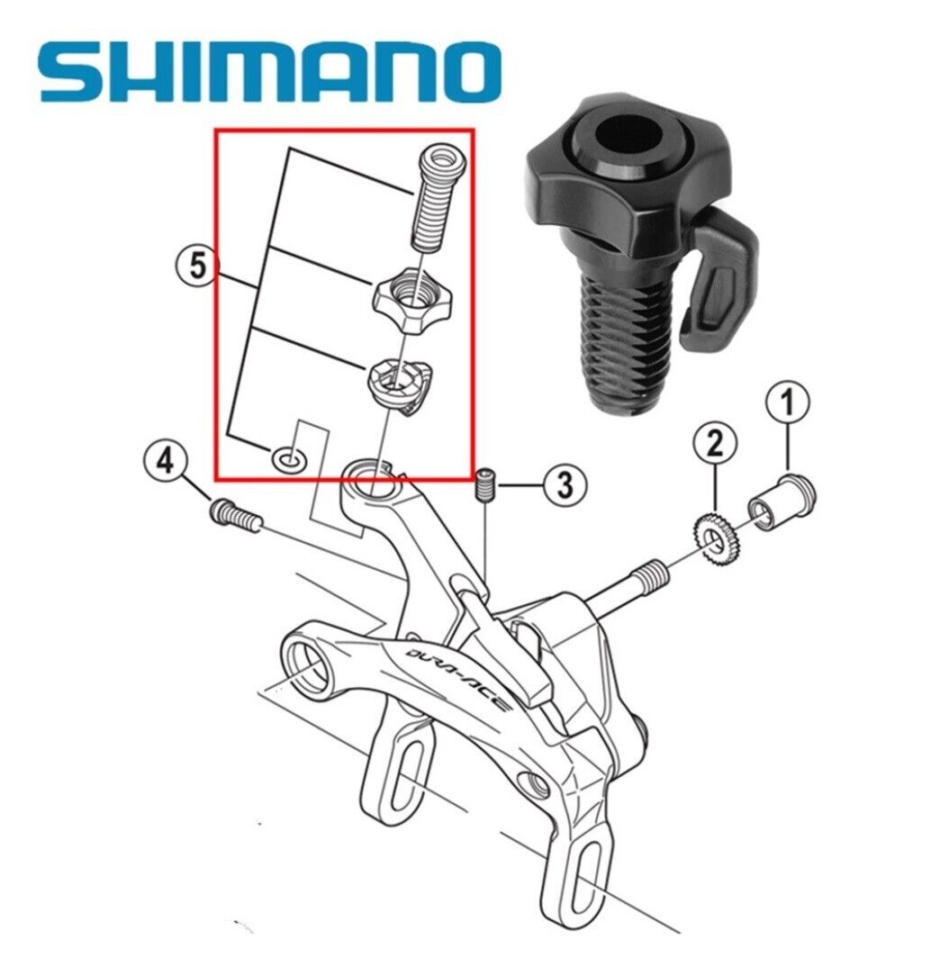 Genuine Shimano Dura-Ace BR-9100 Ultegra BR-8000 Cable Adjusting bolt Y8PP98010