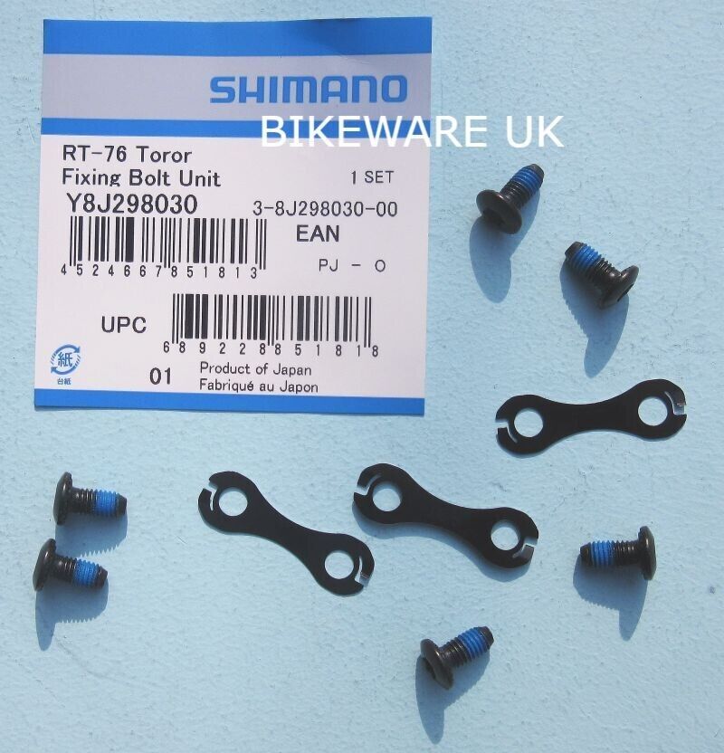 Shimano Spares SM-RT76 rotor fixing bolt unit Y8J298030