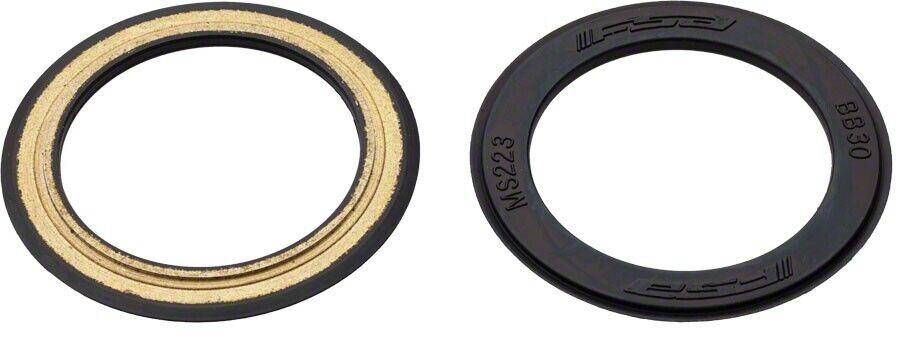 FSA BB30 Bearing/Dust Cover Black MS223 ( Pair )