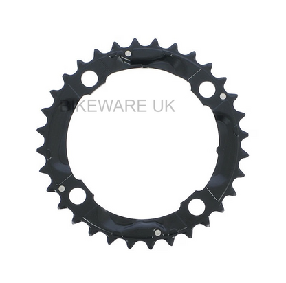 Genuine Shimano DEORE FC-M590/FC-M591 Chainring 22T 9 Speed – Black - Y1LD22000