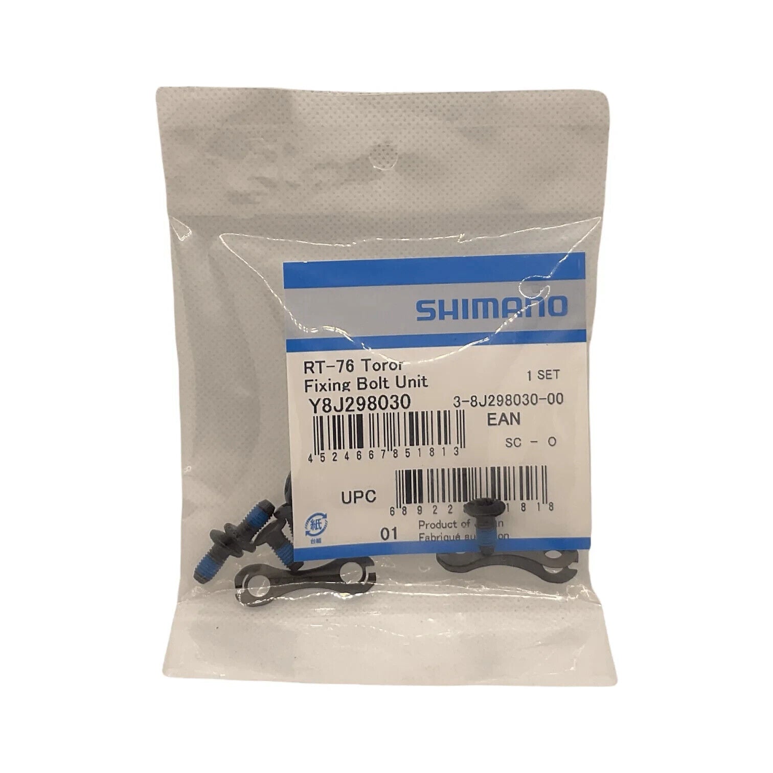 Shimano Spares SM-RT76 rotor fixing bolt unit Y8J298030