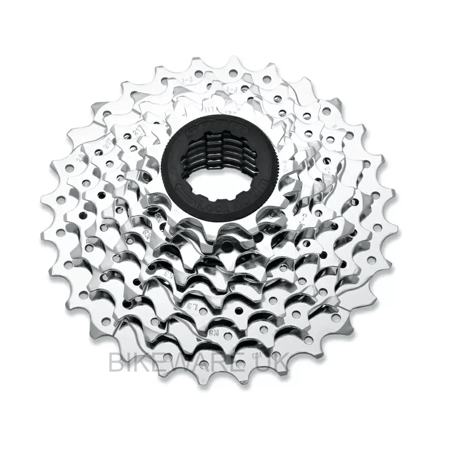 Boxed SRAM PG-950 9 Speed Cassette PowerGlide II 11-32 - Silver