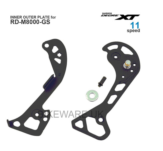 Shimano Inner/Outer Plate Deore XT RD-M8000 Rear Derailleur GS (Medium Cage)