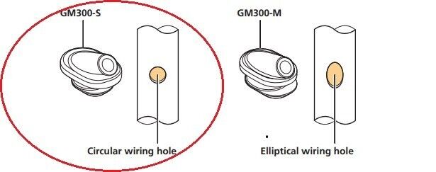 Genuine Shimano EW-GM300-S E-tube Di2 Grommet for SD300 cable ( 6 mm ) Y7HN01000