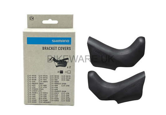 Shimano Di2 ST-R785 Bracket Covers Rubber Lever Hood Y07T98080 - Black