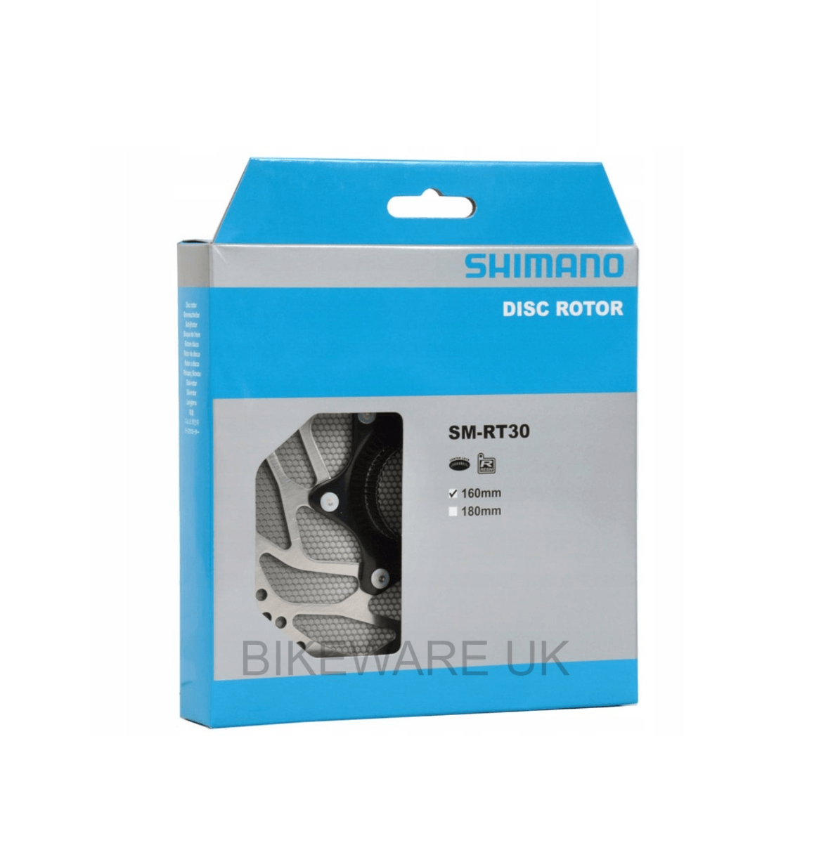 Genuine Boxed Shimano SM-RT30 Center-Lock Disc Rotor 160mm / 180mm