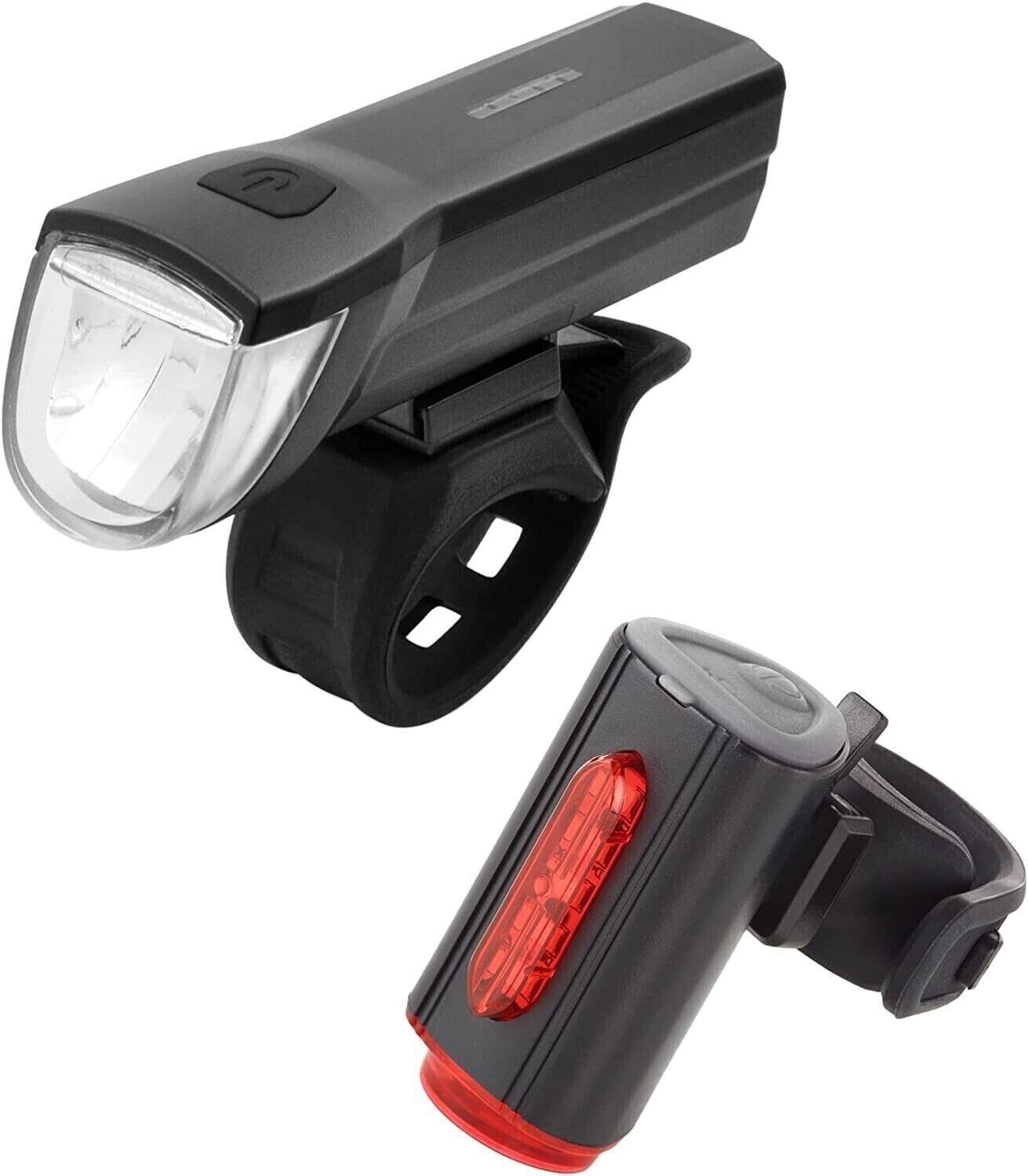 Fischer Bicycle LED lighting set, 360° floor light for more visibility