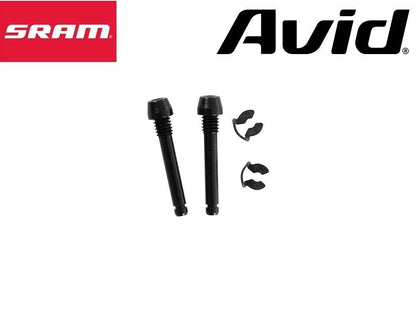 SRAM AVID Pad Axle Pin/Bolts XX/X0/Elixir/Code/Guide R/RS/RSC/DB3 (Pair) black