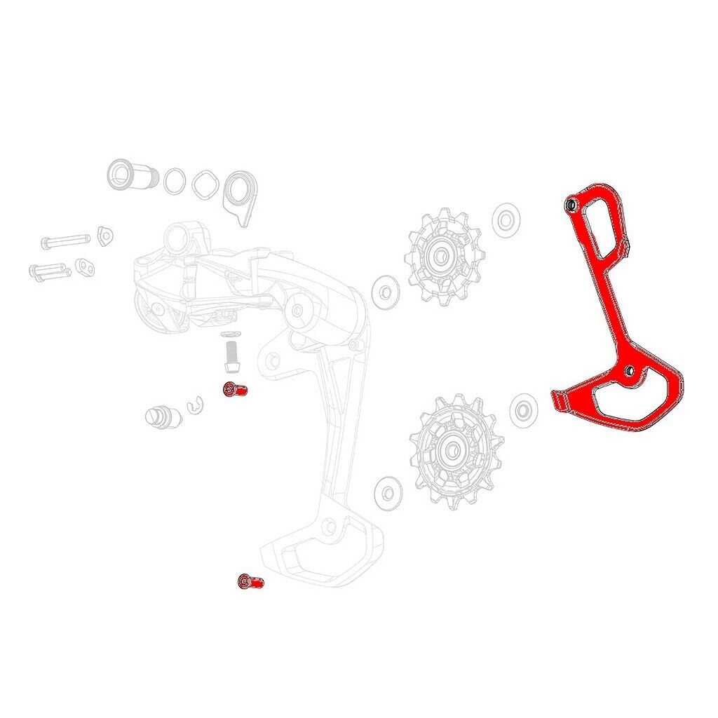 Genuine SRAM SX/NX & GX Eagle AXS 12 Spd Rear Derailleur Inner Cage Plate