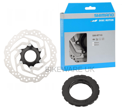 Genuine Boxed Shimano SM-RT10 Center-Lock Disc Rotor 160mm / 180mm