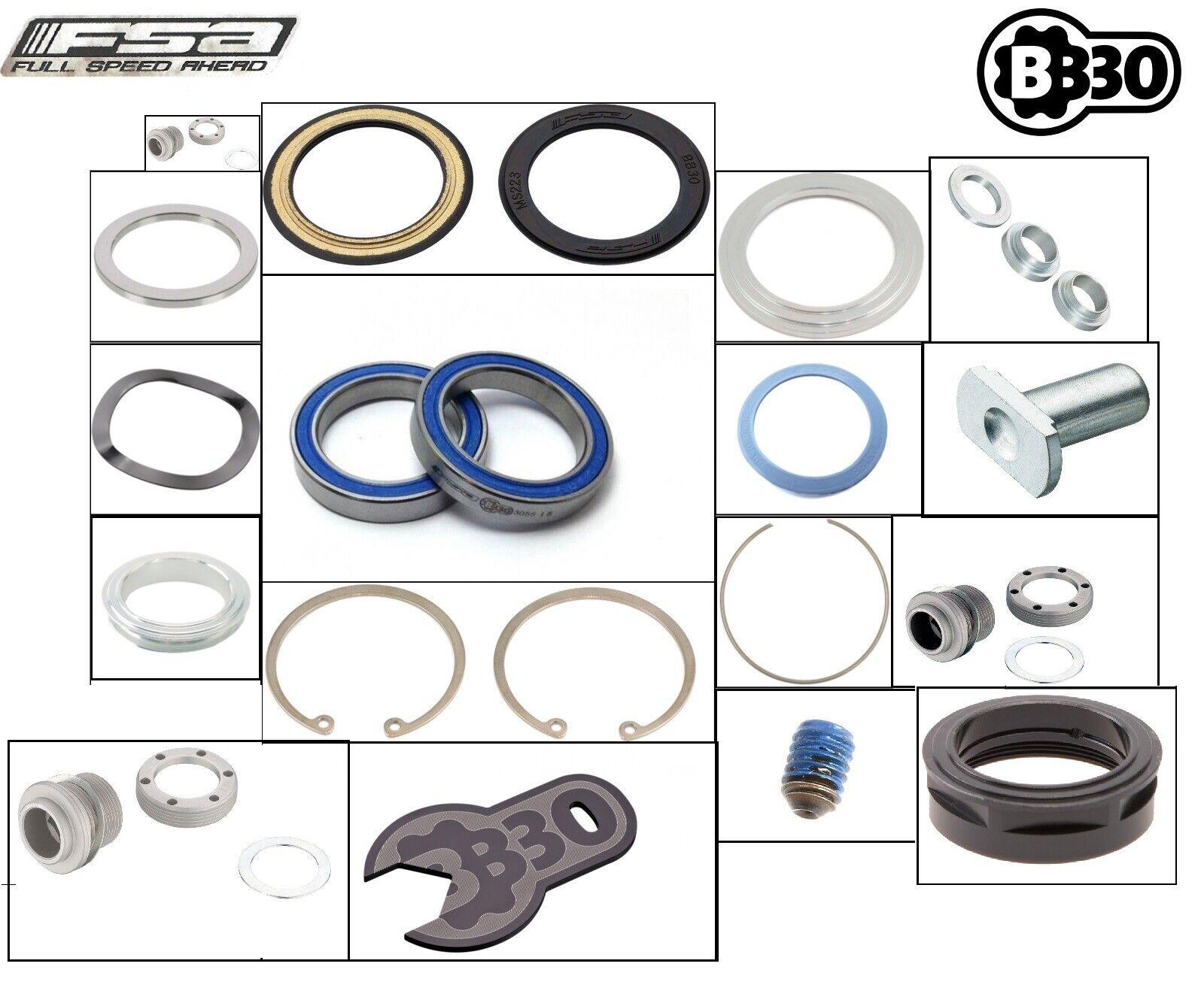 Genuine FSA BB30 Spare Parts EE52 (for Road and MTB bikes)