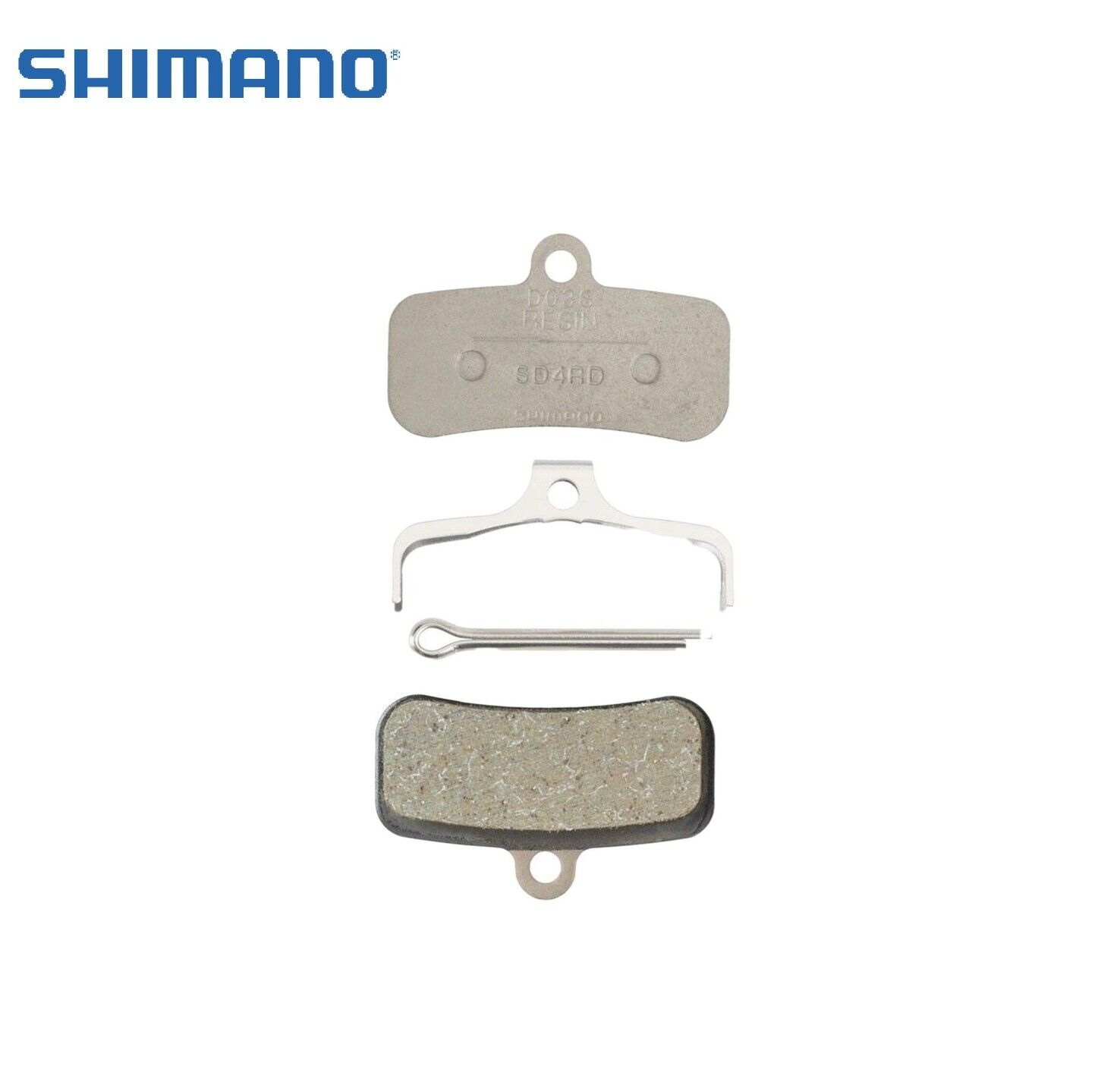 Shimano D03S Resin Disc Brake Pad for DEORE XT, SLX, DEORE, SAINT, ZEE - Loose