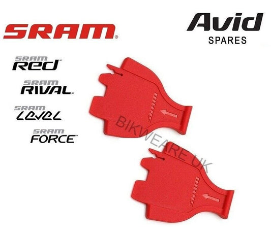 SRAM Level ULT/TLM, RED, Rival, Force Brake Transport Lock Pad Spacer 2.4mm-Pair