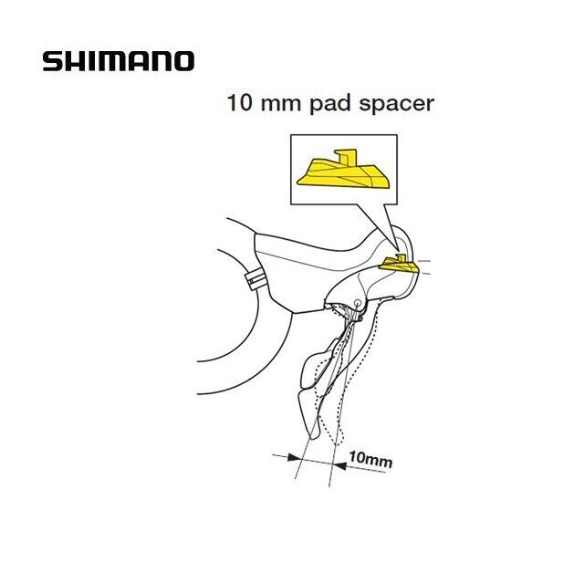 Shimano Ultegra ST-6700 Gear Lever Adjusting Block 10mm, Pair: Left + Right