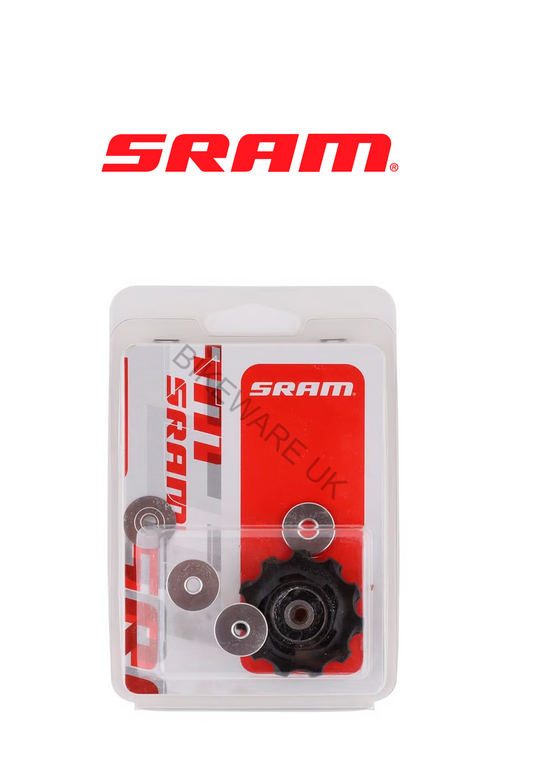 Genuine SRAM Force/Rival/Apex Tension and Pulley Jockey Wheel Set - 10 Spd Road