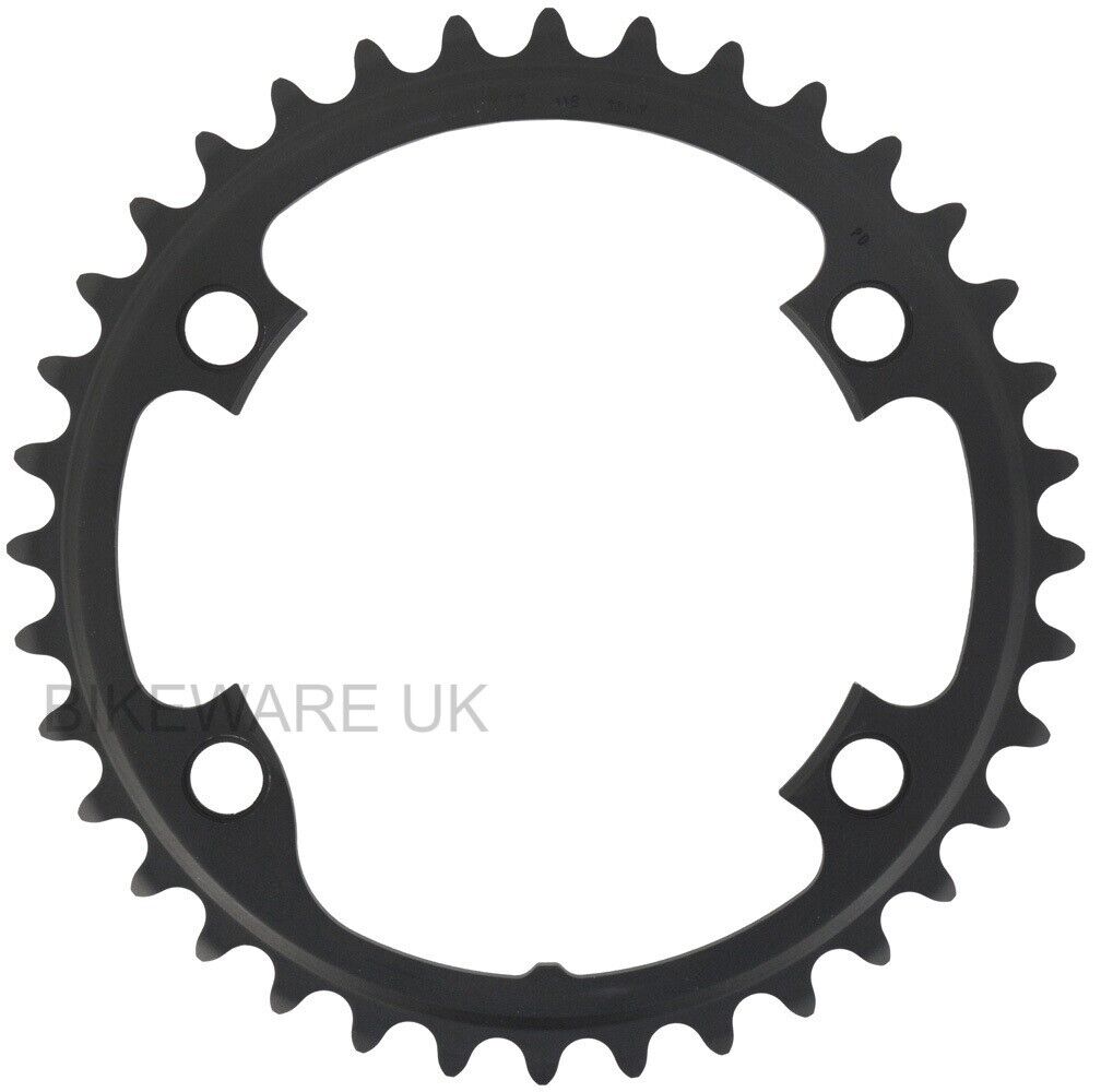 SHIMANO ULTEGRA FC-R8000 11-Spd 36-Teeth Chainring Y1W836000 (52-36T)- Black