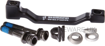 Genuine Shimano SM-MA-F180P/P2 Adapter for 180mm Rotor (160mm PM to 180mm PM)