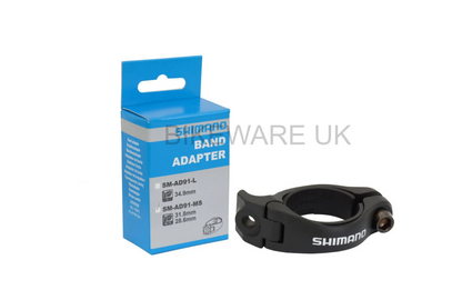 Genuine Shimano Dura Ace/Ultegra SM-AD91-MS Clamp Band Adapter 31.8/28.6mm