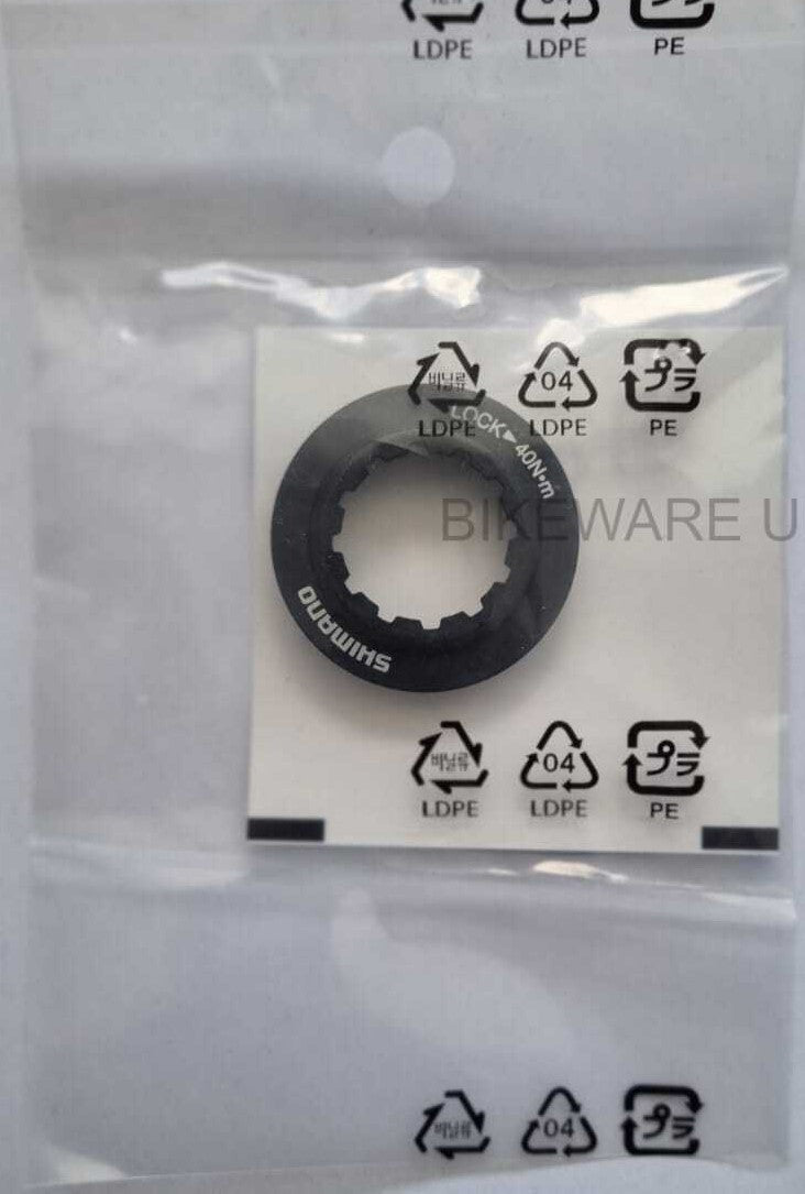 Genuine Shimano Deore XT BR-M8000 Lock Ring & Washer - SM-RT81 - Y8K198010