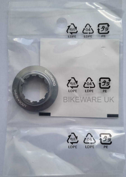 Genuine Shimano Dura-Ace SM-RT900 Lock Ring & Washer - SM-RT900 - Y8PV98010