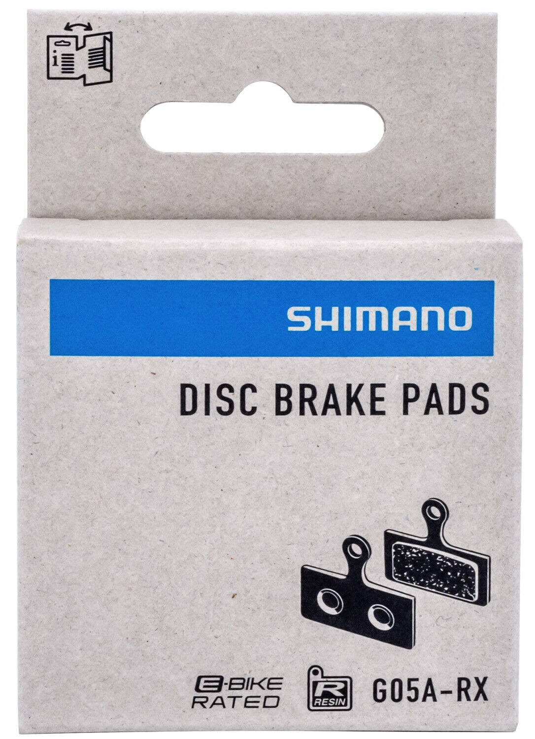 Genuine Shimano G05A-RX Resin Disc Brake Pads (New Gen. of G02A/G03A) Y2R298010 - BIKEWARE 