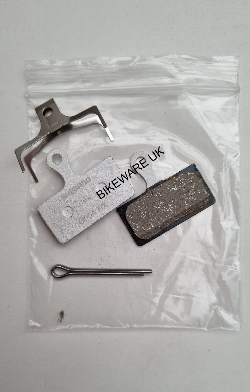 Genuine Shimano G05A-RX Resin Disc Brake Pads (New Gen. of G02A/G03A) Y2R298010 - BIKEWARE 