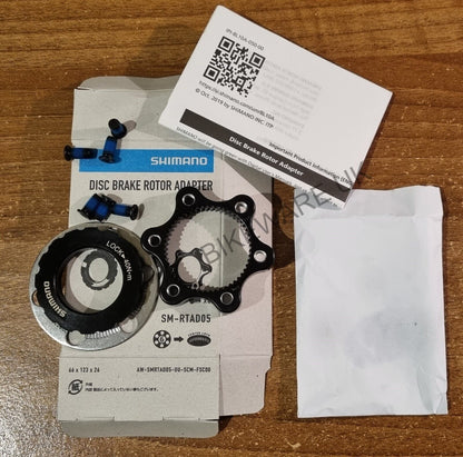 Shimano Spares SM-RTAD05 6-bolt rotor to Centre-Lock hub disc adapter ESMRTAD05 - BIKEWARE 