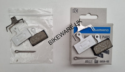 Genuine Shimano G05A-RX Resin Disc Brake Pads (New Gen. of G02A/G03A) Y2R298010 - BIKEWARE 