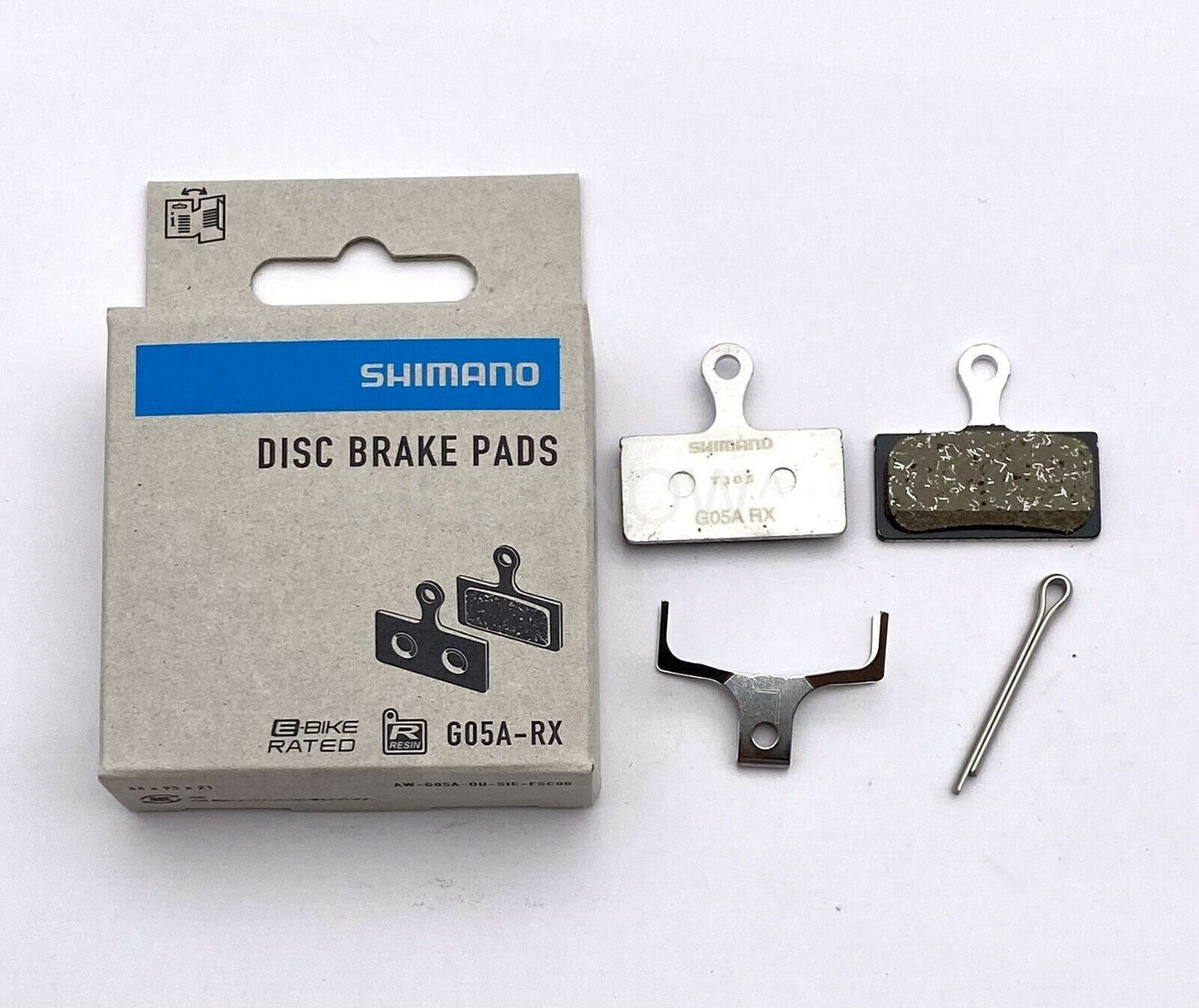 Genuine Shimano G05A-RX Resin Disc Brake Pads (New Gen. of G02A/G03A) Y2R298010 - BIKEWARE 