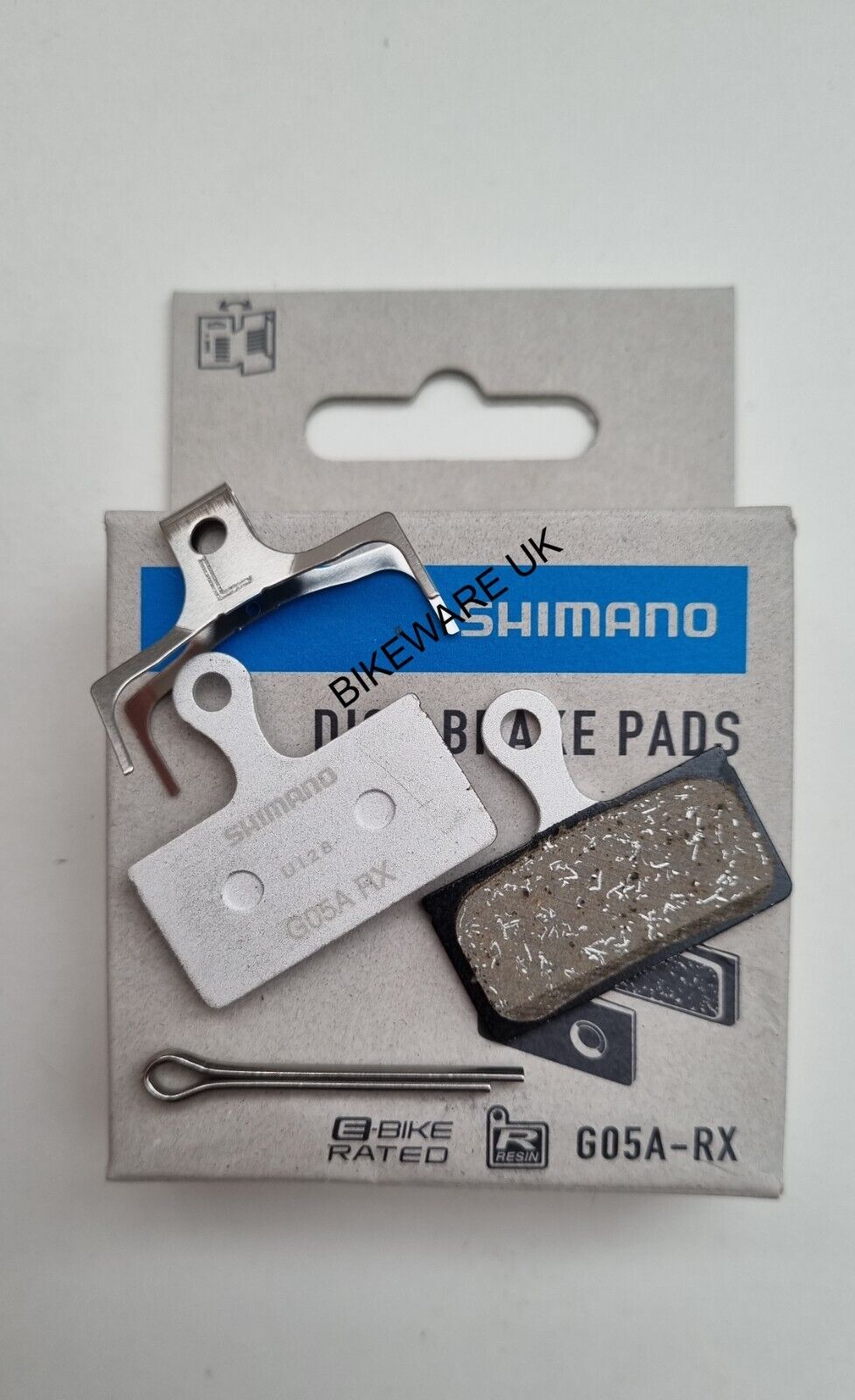 Genuine Shimano G05A-RX Resin Disc Brake Pads (New Gen. of G02A/G03A) Y2R298010 - BIKEWARE 